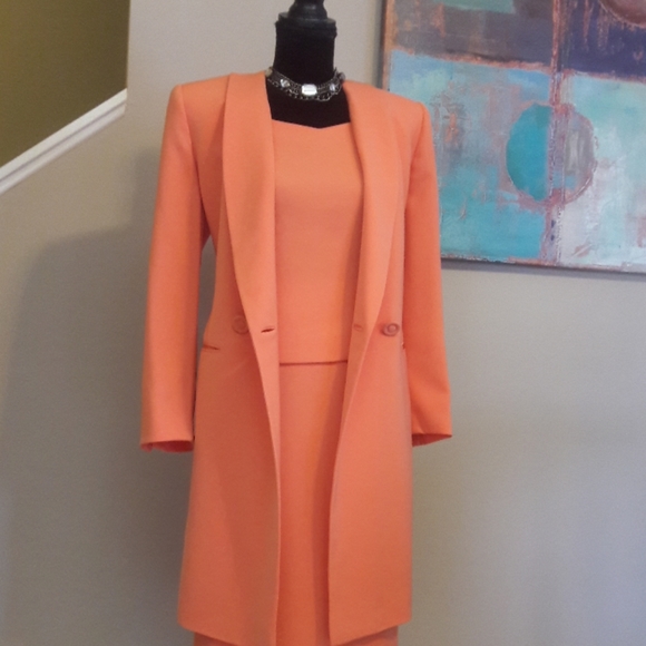 Giorgio Vannini Firenze/Peach/3Pc. Skirt Suit NWOT - Picture 4 of 8
